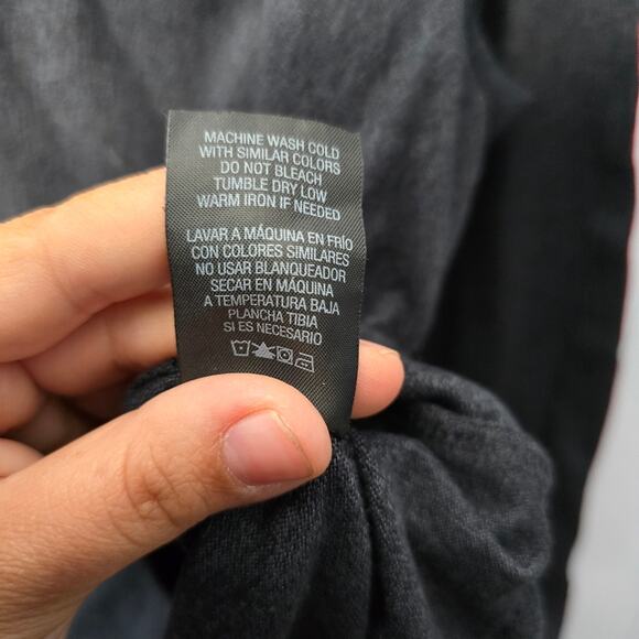 Joe Boxer Rainbow Unicorn Patch Hoodie size Large Whimsy 90s GirlhoodCore - Picture 6 of 7